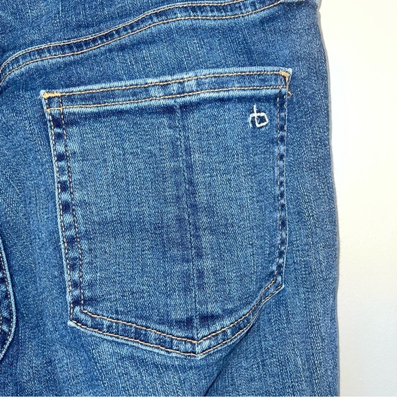 rag & bone High Rise Ankle Skinny Jeans in Manson Wash Size 27 - Picture 7 of 10